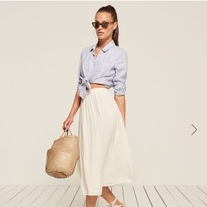 Reformation Daniela skirt
